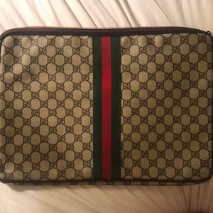 Authentic Gucci Computer Case